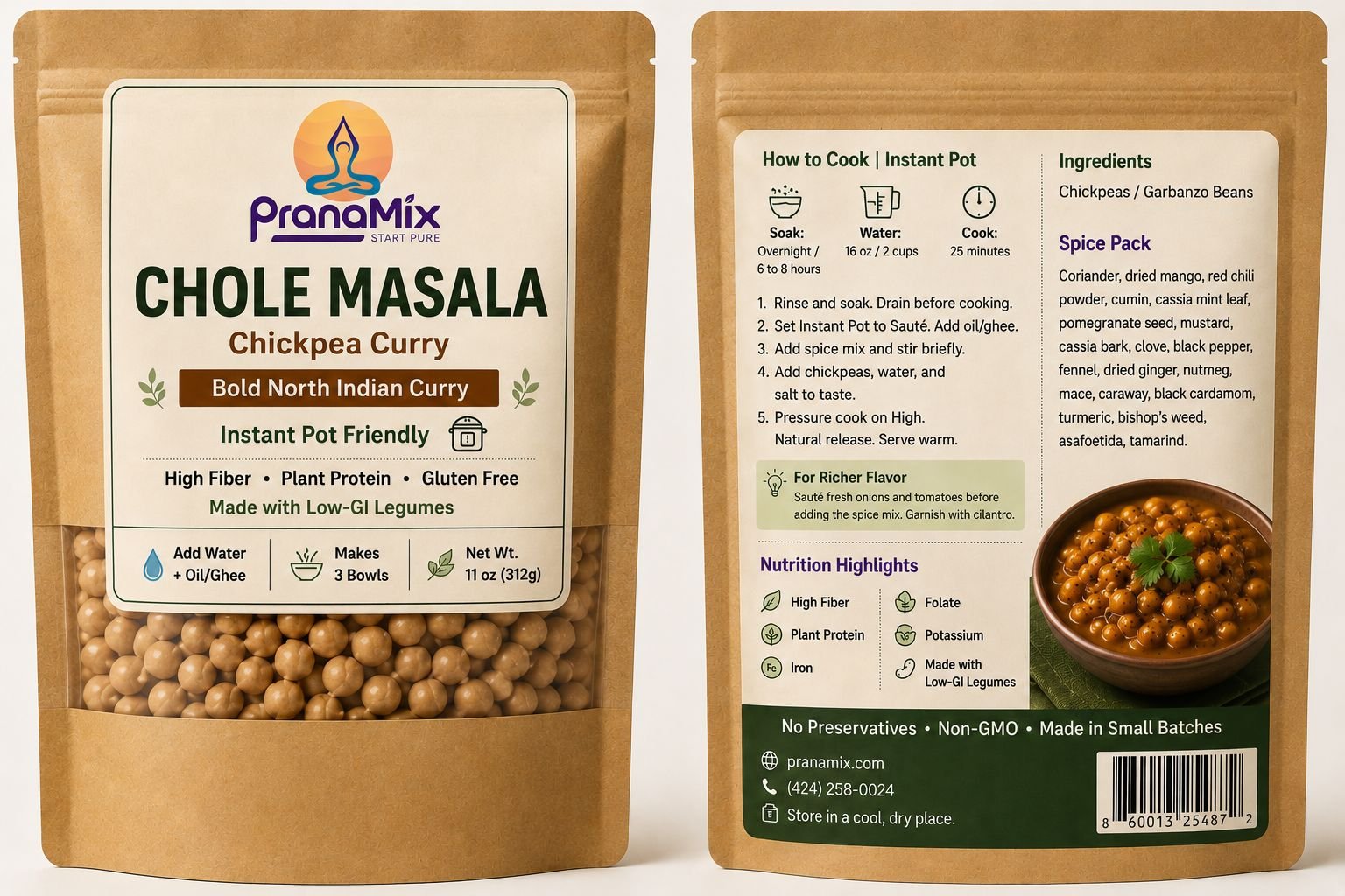 Chickpea Curry Chole Masala